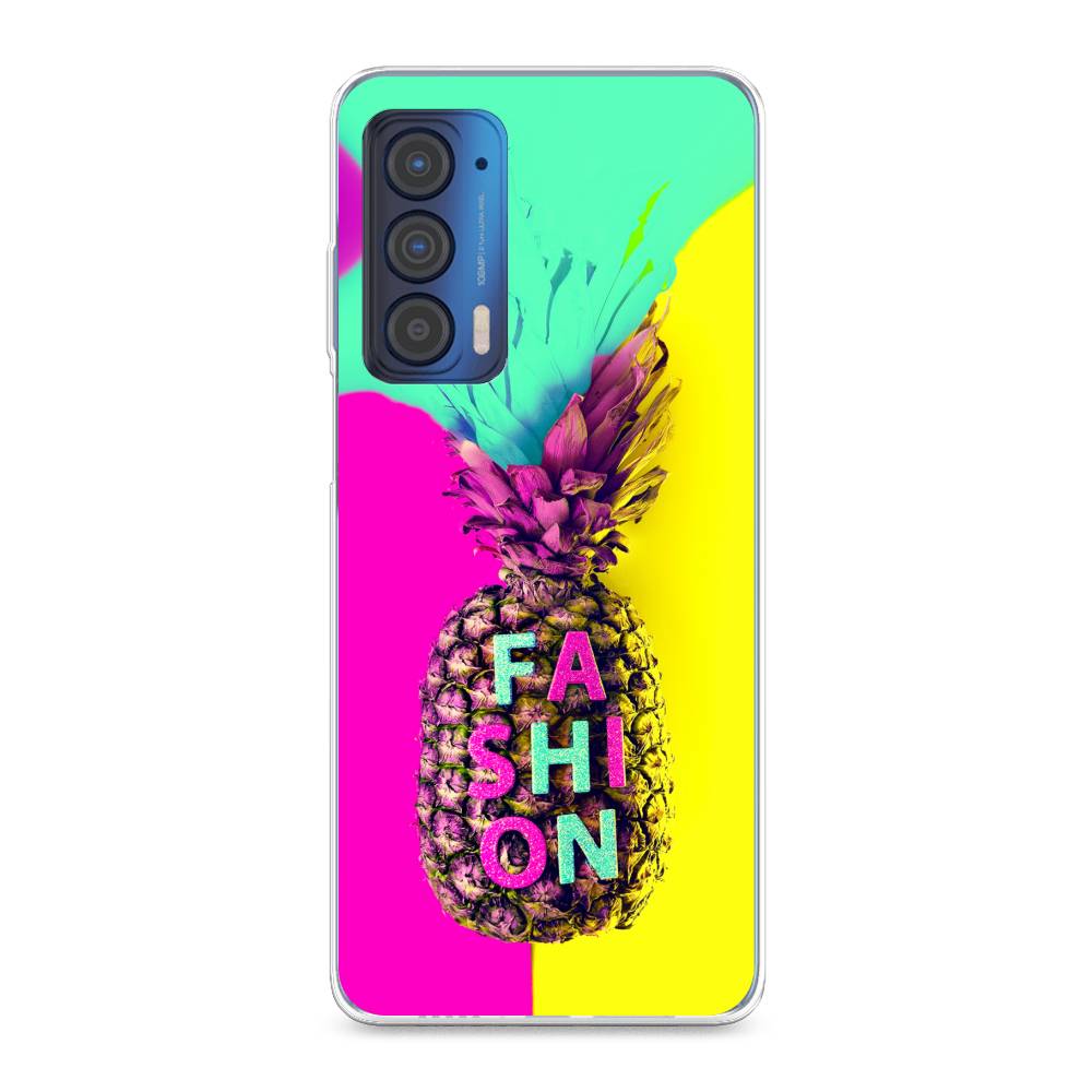 

Чехол Awog на Motorola Edge (2021) "Кислотный ананас", Разноцветный, 242950-10