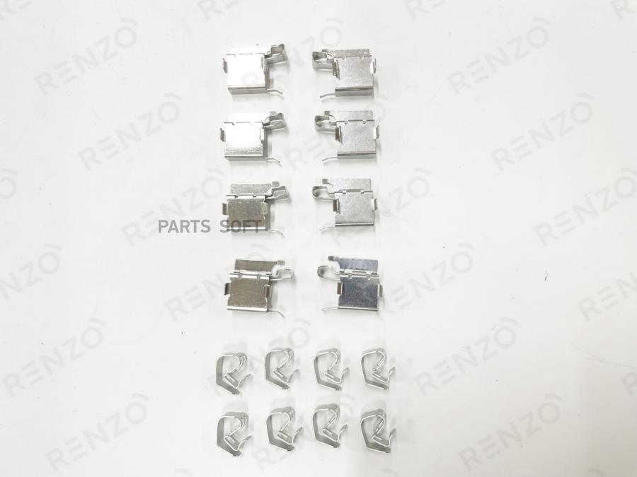 

Комплект монтажный дисковых тормозных колодок RENZO RFK662