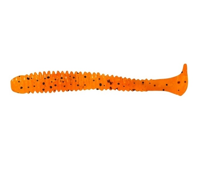 Мягкая приманка LureMax SENSOR 5''/12 см, LSSR5-04-008 Fire Carrot (4 шт.)