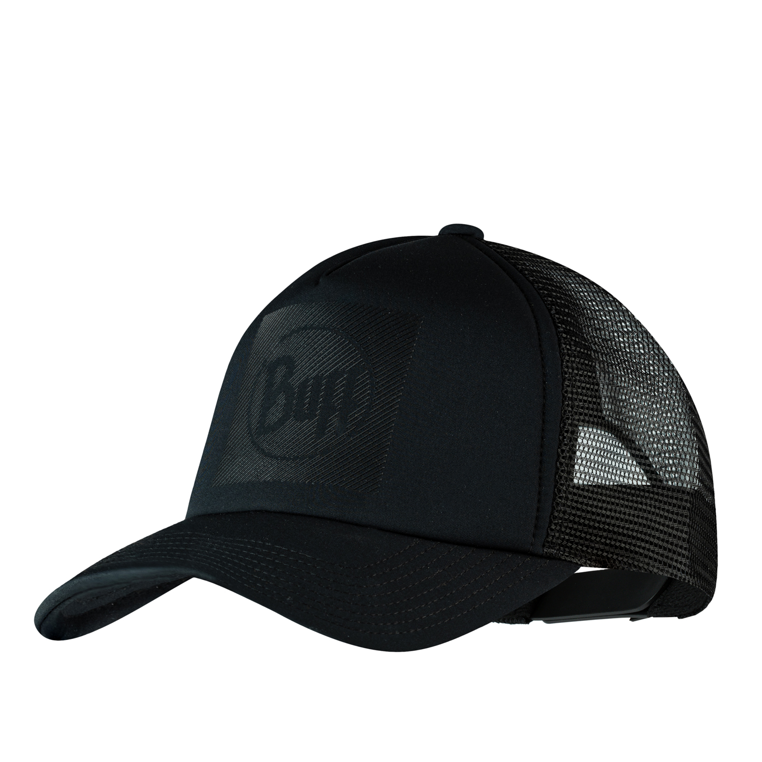 Бейсболка унисекс Buff Trucker черная one size 3590₽