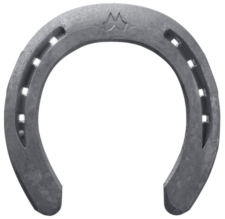 

Спортивные подковы Mustad LiBero EQ F 22x8 QС 2х0 , передние, Серый