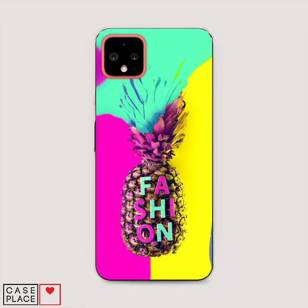 

Чехол Awog на Google Pixel 4 XL "Кислотный ананас", Разноцветный, 270550-10