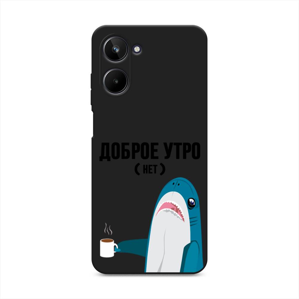 

Чехол Awog на Realme 10 4G "Доброе утро", Синий;белый;черный, 2512152-1