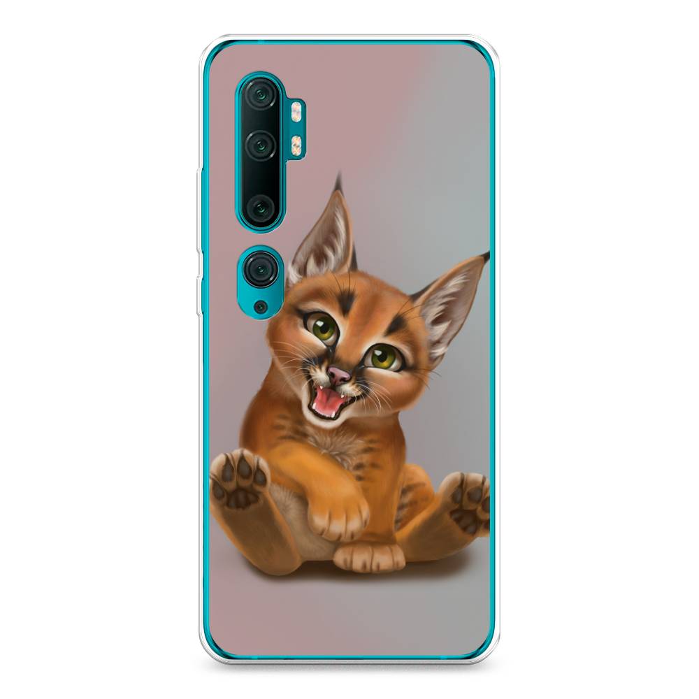 

Чехол Awog на Xiaomi Mi Note 10/Mi Note 10 Pro "Малыш рыси", Разноцветный, 37350-1