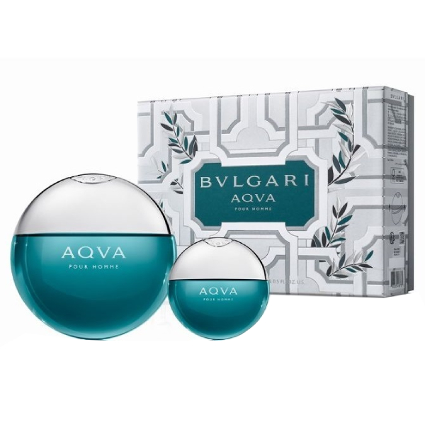 

Набор BVLGARI туалетная вода мужская Aqva Pour Homme 100мл и 15мл, Aqva Pour Homme