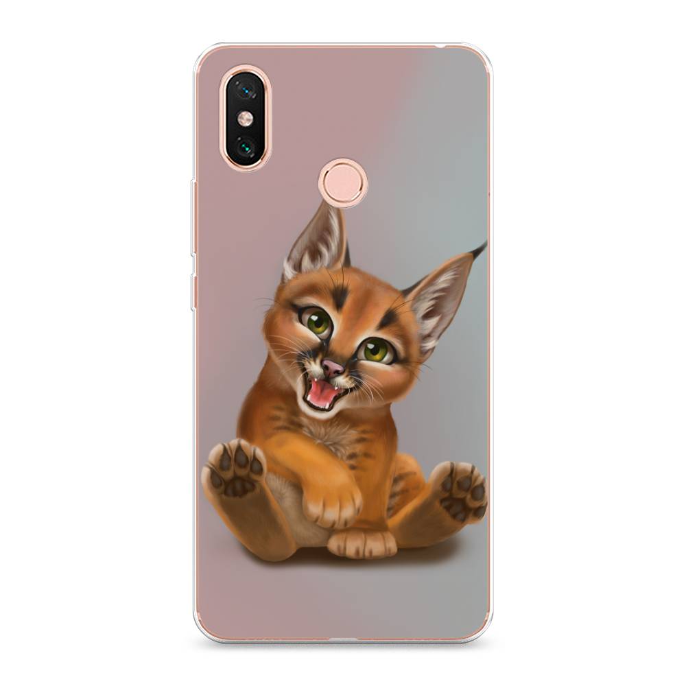 

Чехол Awog на Xiaomi Mi Max 3 "Малыш рыси", Разноцветный, 34350-1