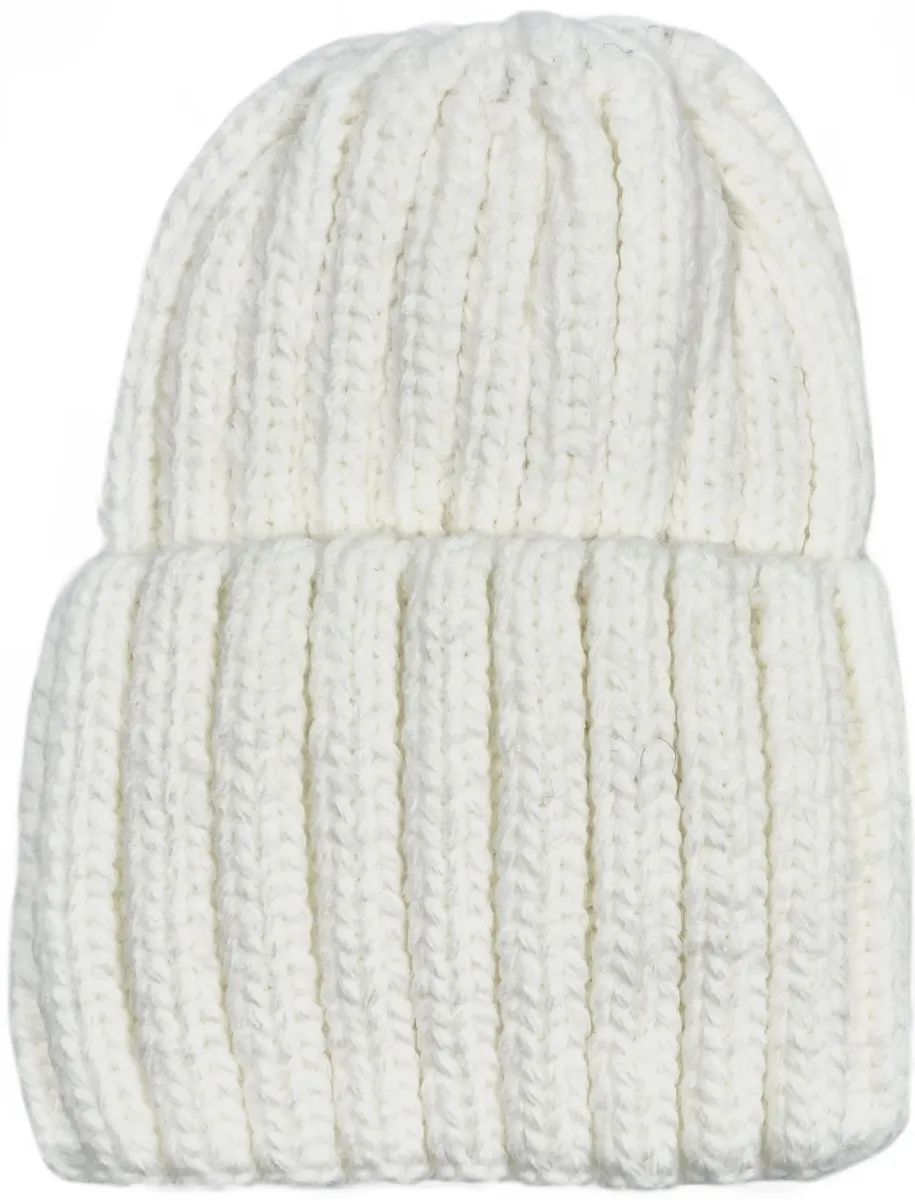 Шапка бини женская AVEXELA Milano Beanie white, one size