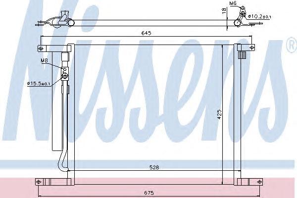 

Радиатор кондиционера Nissens 940335