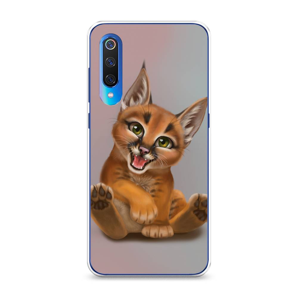 

Чехол Awog на Xiaomi Mi 9 "Малыш рыси", Разноцветный, 34850-1