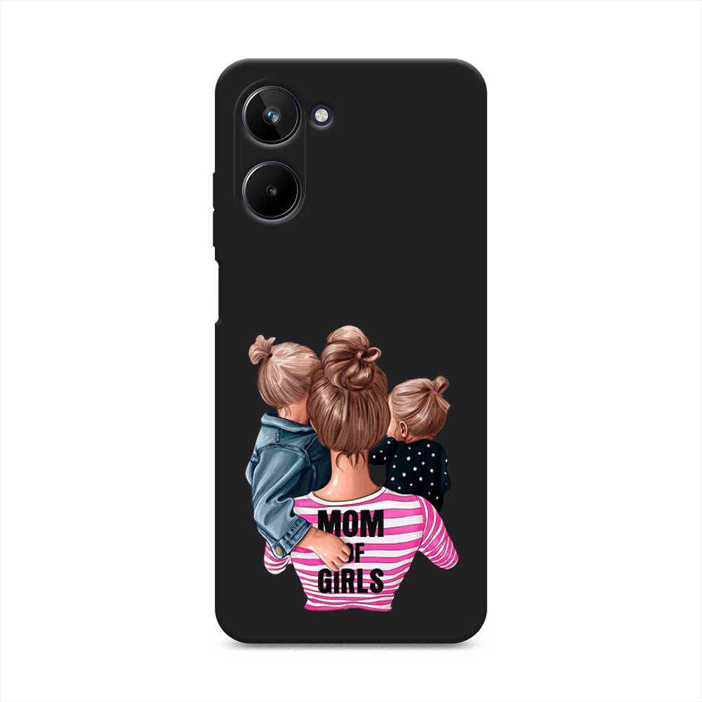 

Чехол Awog на Realme 10 4G "Mom of Girls", Разноцветный, 2512152-1