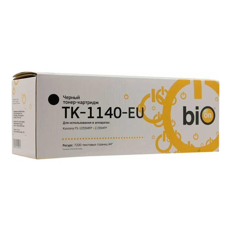 

Картридж для лазерного принтера Bion TK-1140 (TK-1140) черный, совместимый, TK-1140