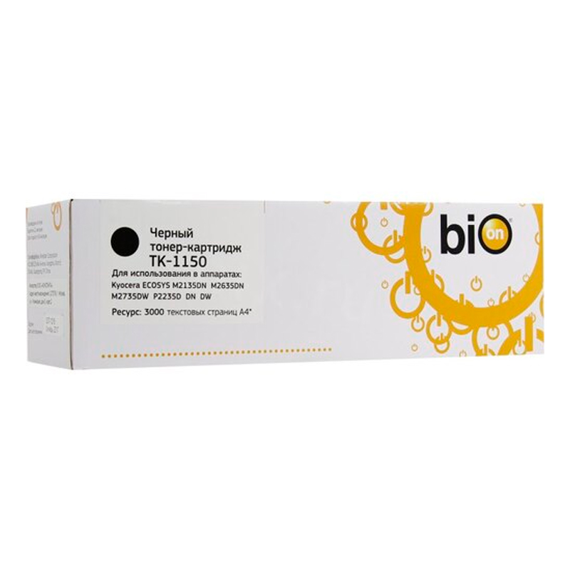 

Картридж для лазерного принтера Bion TK-1150 (BionTK-1150) черный, совместимый, TK-1150