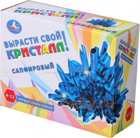 

Игровой набор Умка Растущий кристалл сапфировый