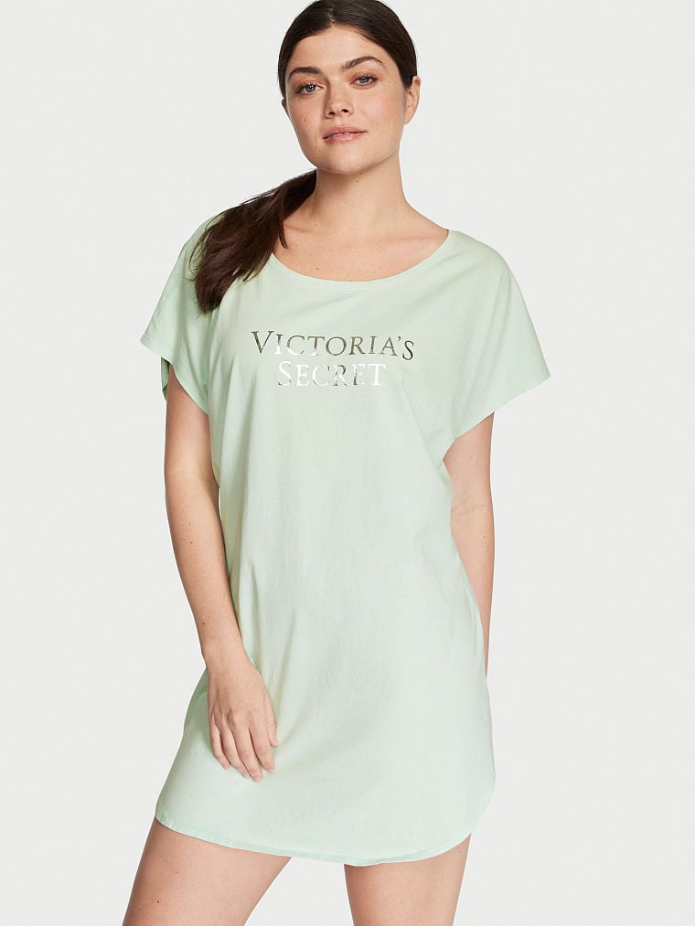 Ночная сорочка женская Victorias Secret ST 11193379 CC 5T68 зеленая XL/XXL