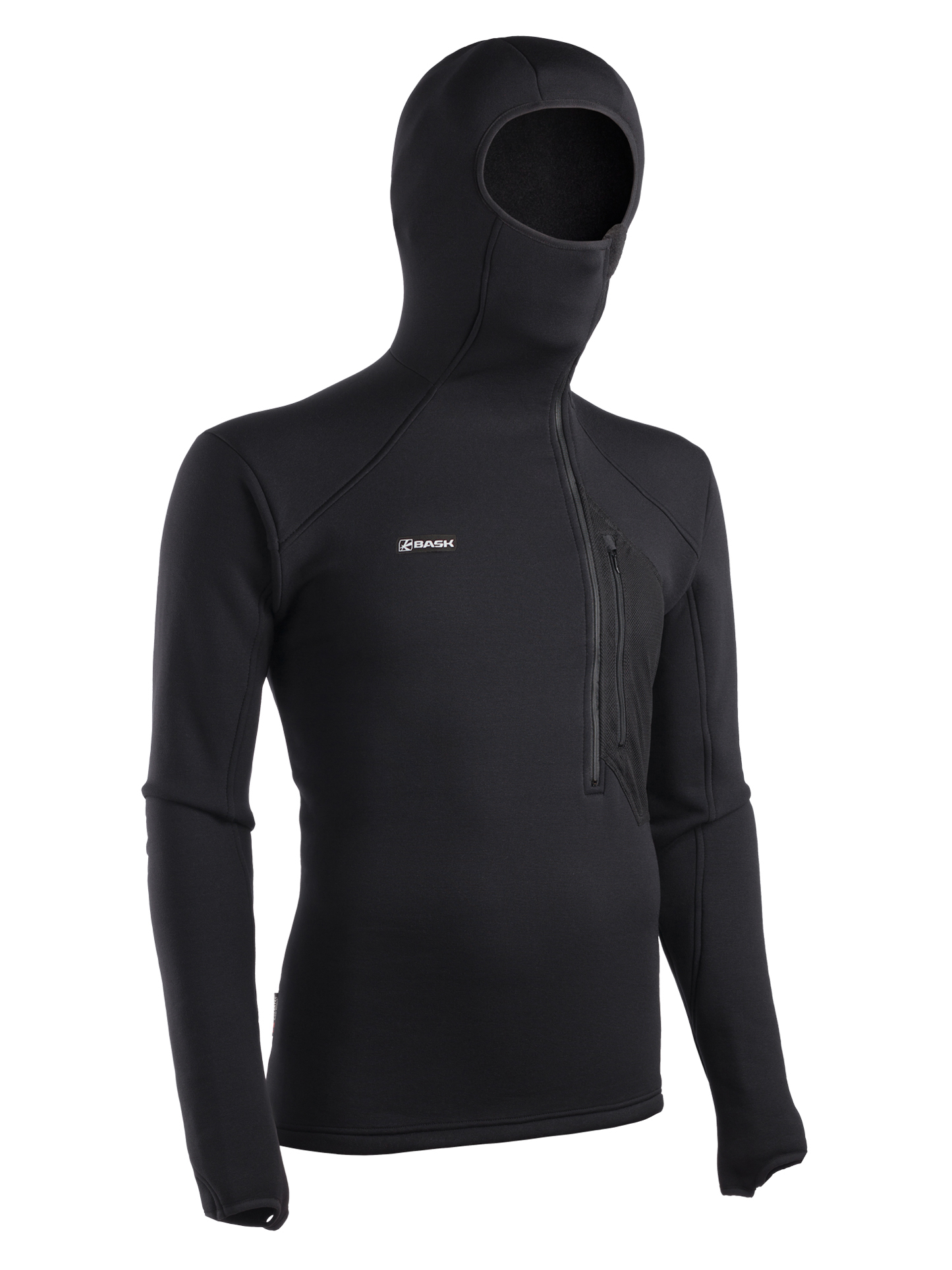 

Термобелье фуфайка BASK PS Explorer Hood V2 черная 46, Черный, PS Explorer Hood V2