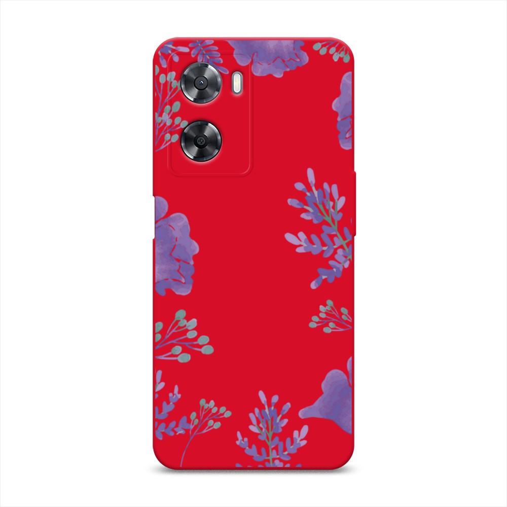 

Чехол Awog на Oppo A57 4G/A77 4G/A77s 4G/A57s "Сиреневая цветочная рамка", Прозрачный;фиолетовый, 2510353-1