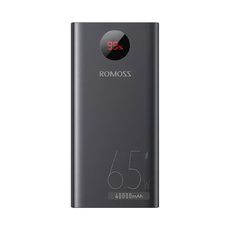 

Внешний аккумулятор для ноутбуков Romoss PEA40 Pro/ 40000 mAh/ 65 Вт быстрая зарядка/ LED, PEA40-282