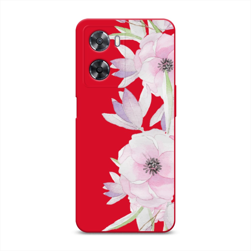 

Чехол Awog на Oppo A57 4G/A77 4G/A77s 4G/A57s "Нежные анемоны", Розовый;черный;фиолетовый, 2510353-1
