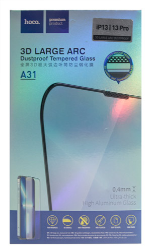 

Стекло Full screen 3D lagre arc dustproof для iPhone 13/13 Pro 6,1 (A31)