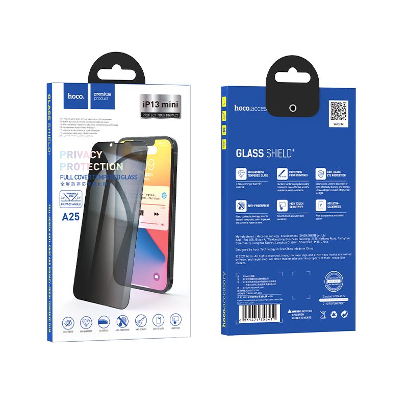 

Стекло Hoco Nano 3d для iphone 13 mini 5.4(A25), A25
