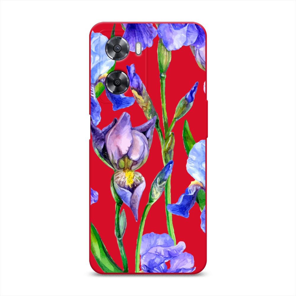 

Чехол Awog на Oppo A57 4G/A77 4G/A77s 4G/A57s "Синие ирисы", Фиолетовый;голубой;зеленый, 2510353-1