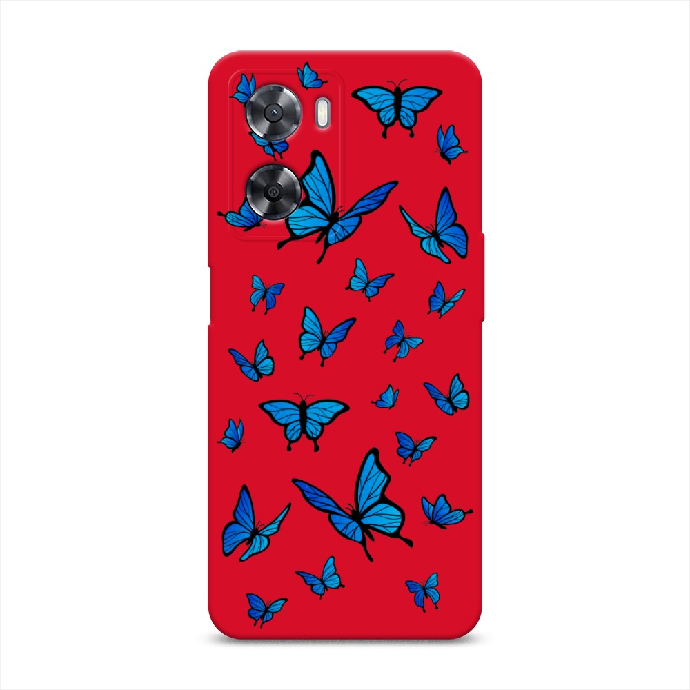 

Чехол Awog на Oppo A57 4G/A77 4G/A77s 4G/A57s "Синие бабочки", Синий;белый, 2510353-1