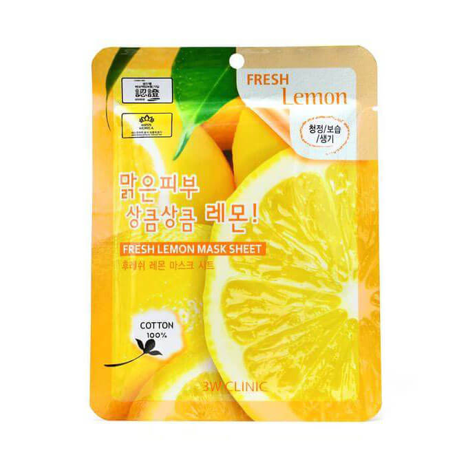 

Тканевая маска 3W Clinic Lemon