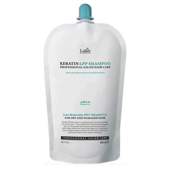 

Шампунь безсульфатный для волос La'dor Keratin LPP Shampoo 500 мл
