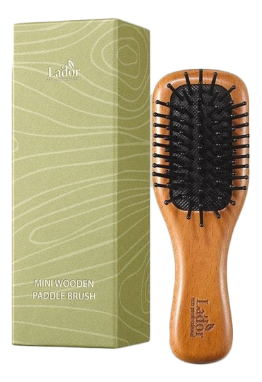 

Расчёска для волос La'dor Mini Wooden Paddle Brush, Коричневый