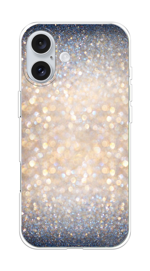 

Чехол на Apple iPhone 16 Plus "Мерцание рисунок", Желтый;серый, 16150-1