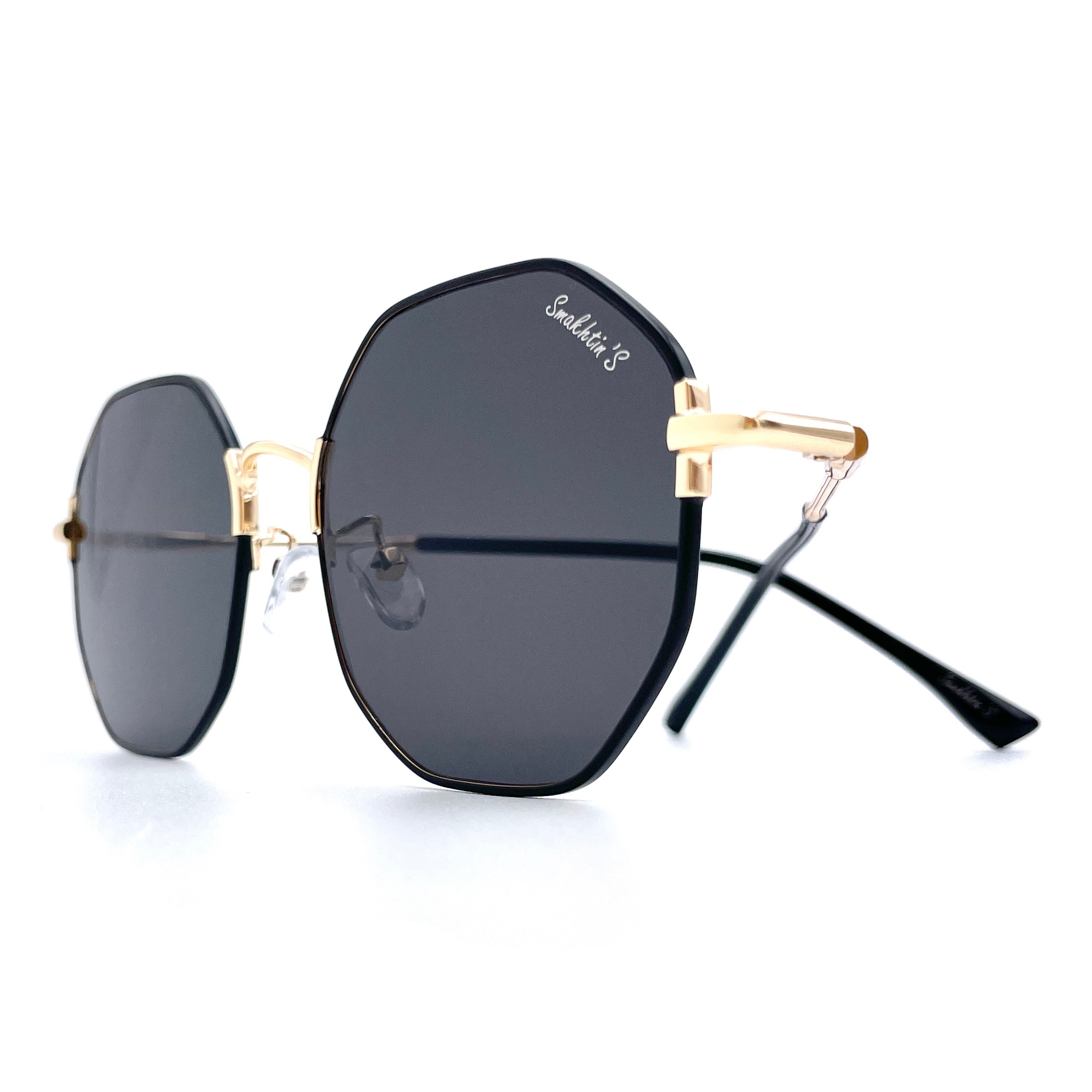 

Солнцезащитные очки унисекс Smakhtin'S eyewear & accessories J863 черные, J863