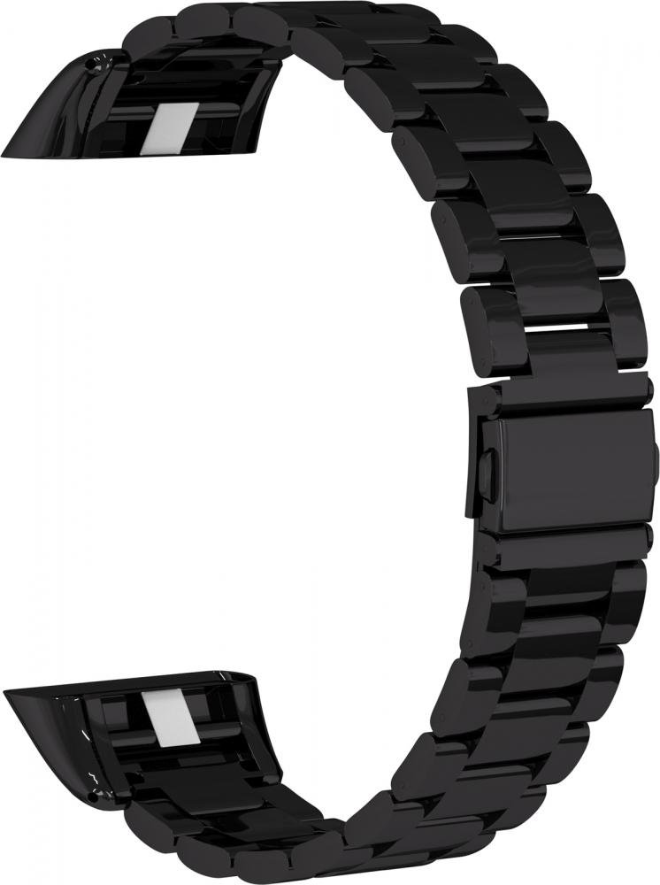 

Ремешок стальной GSMIN Classic Collection для Honor Band 6 (Черный)