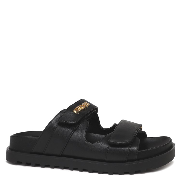 

Сабо женские Guess FLJFBUELE19 черные 38 EU, Черный, FLJFBUELE19