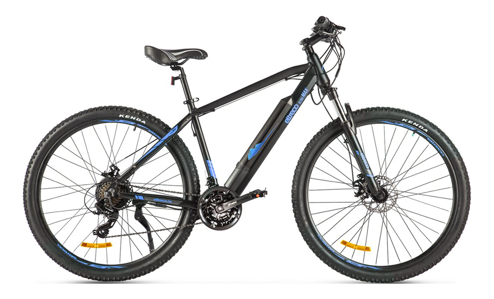 Электровелосипед Eltreco Ultra Max 2024, Черно-синий