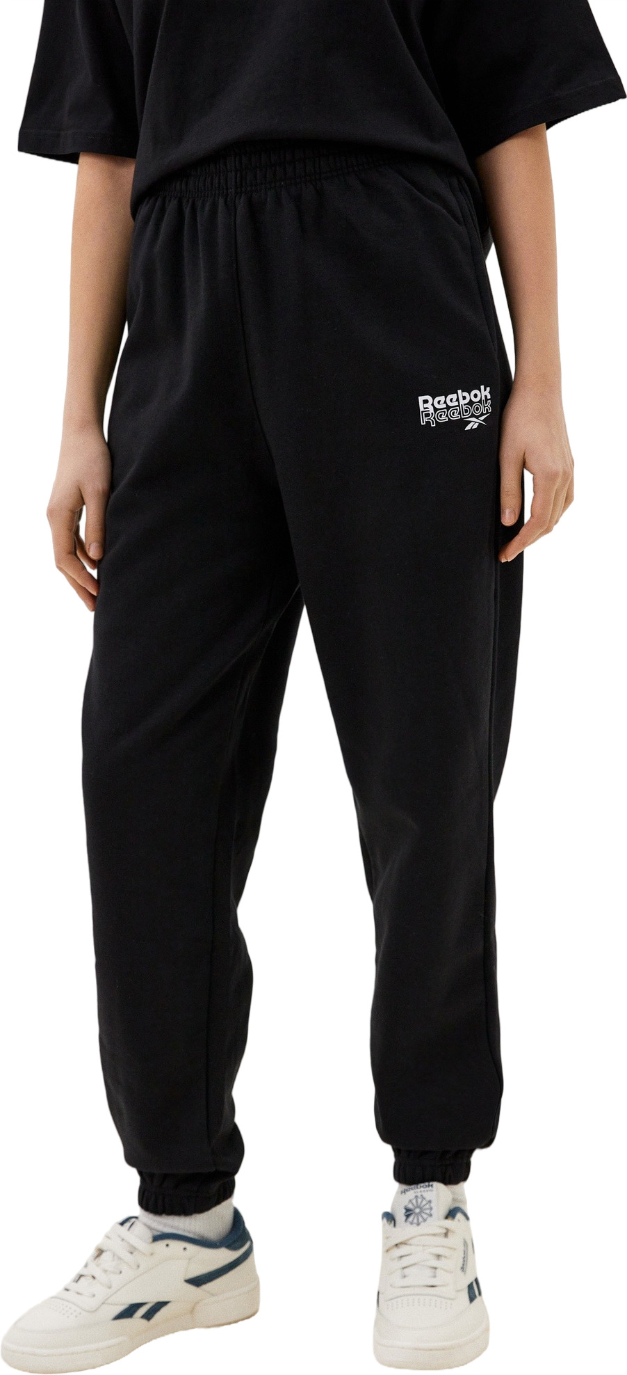 

Спортивные брюки женские Reebok RIE FLEECE PANT черные M, Черный, RIE FLEECE PANT