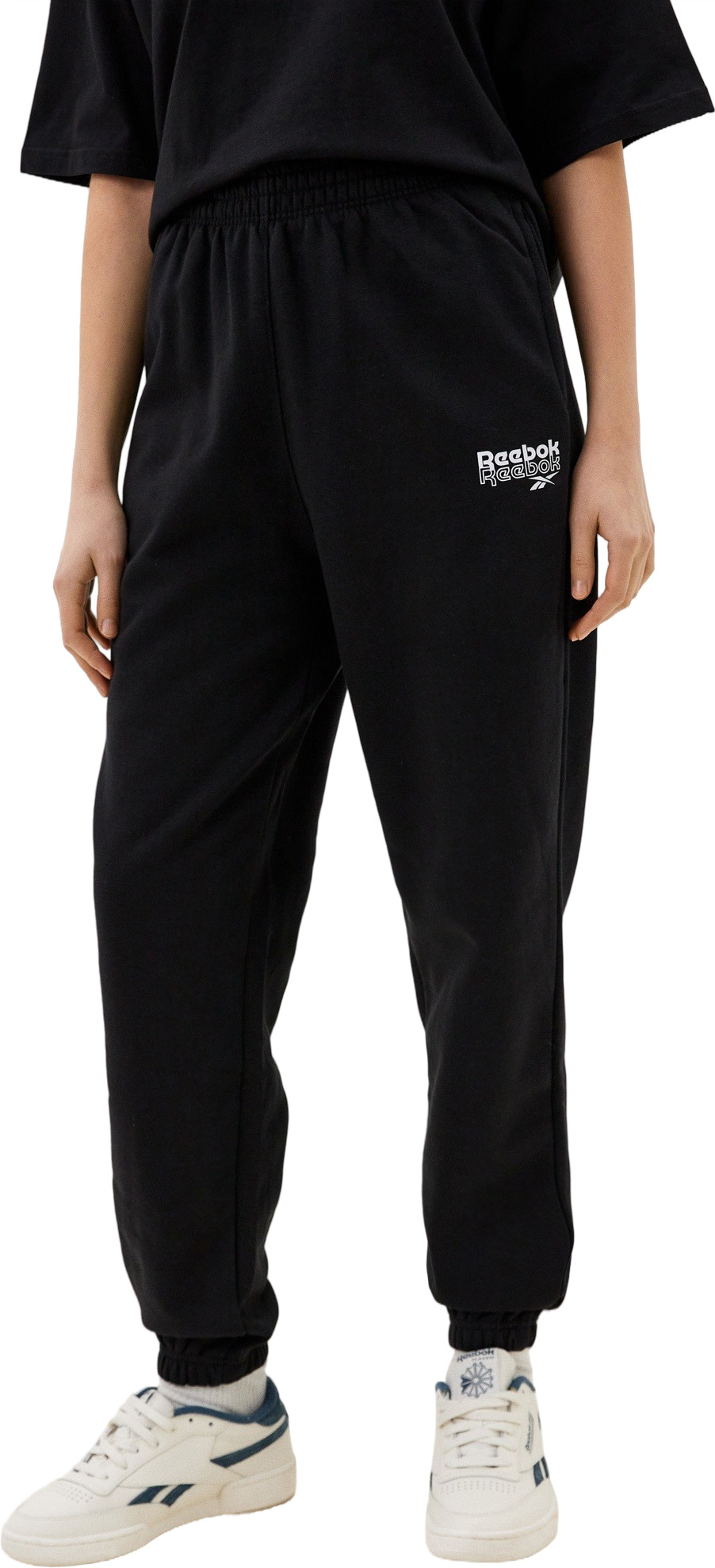 Спортивные брюки женские Reebok RIE FLEECE PANT черные M