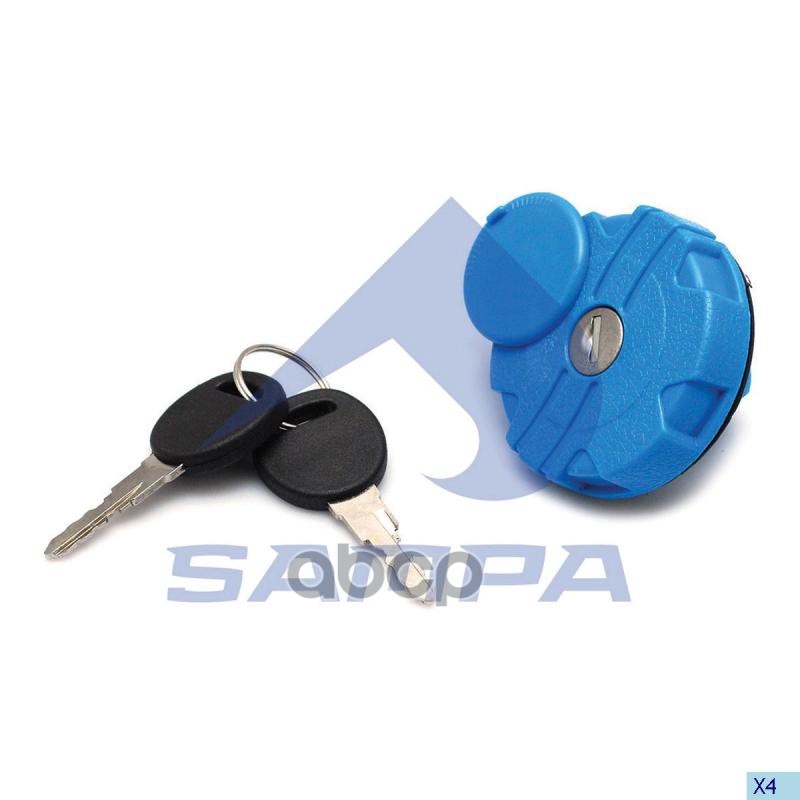 SAMPA 09606701 096.067-01_крышка бака AdBlue D40mm\ DAF, MAN TGA 1шт