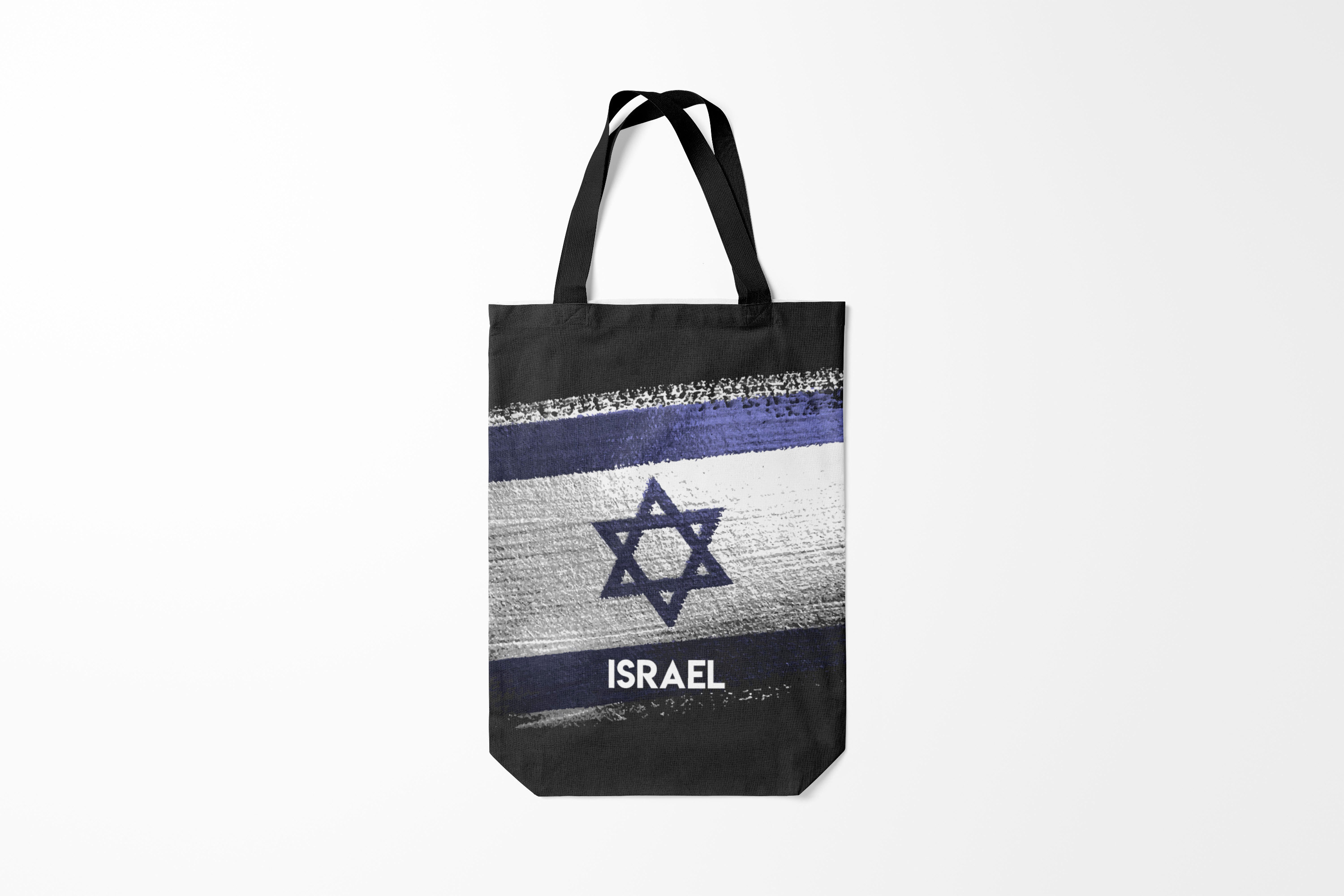 

Сумка шoппер унисекс Burnettie Страны мира IsraelИзраиль, фиолетовый, Страны мира IsraelИзраиль