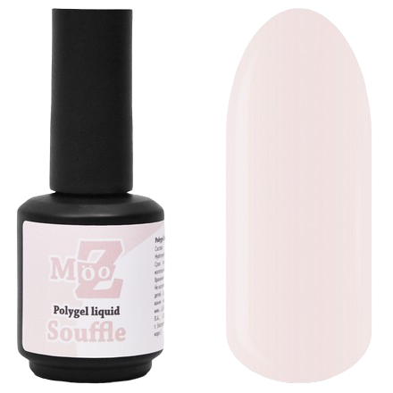 

Гель для ногтей MOOZ Polygel liquid Souffle наращивание моделирующий жидкий 16 мл