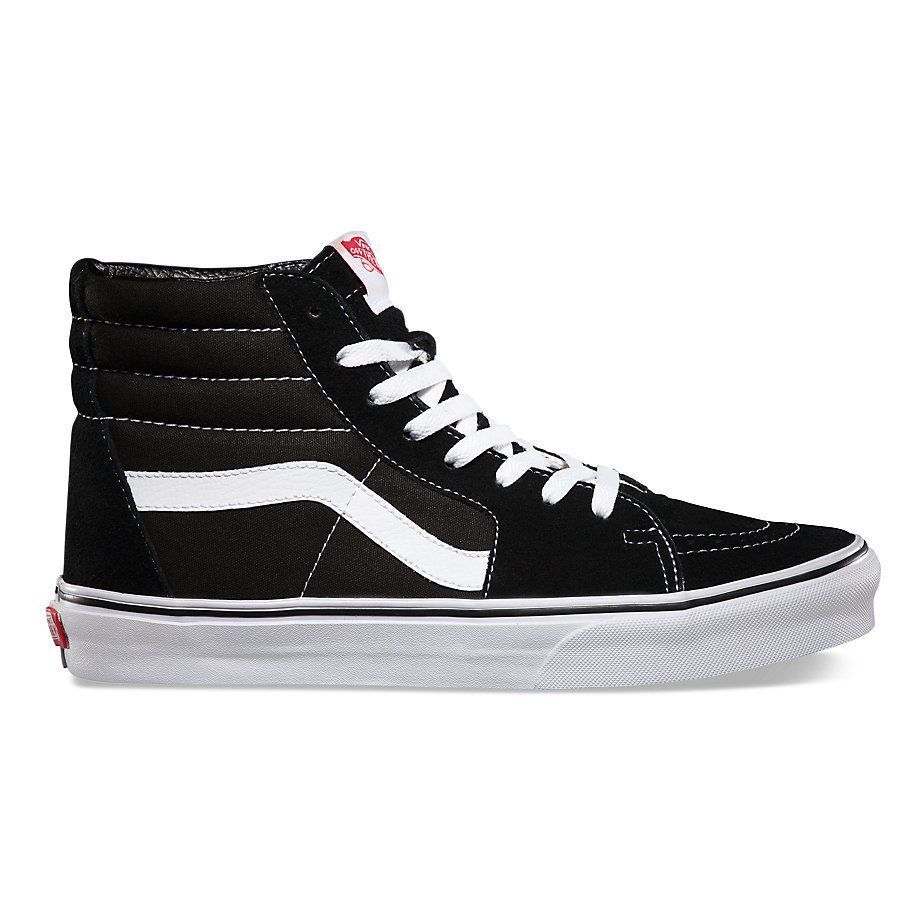 

Кеды унисекс Vans SK8-HI VD5IB8C черные 35 EU, Черный, VD5IB8C