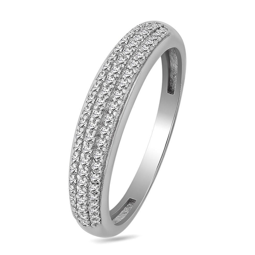 

Кольцо женское из серебра с фианитом 585Gold 701006860, р. 17, 701006860