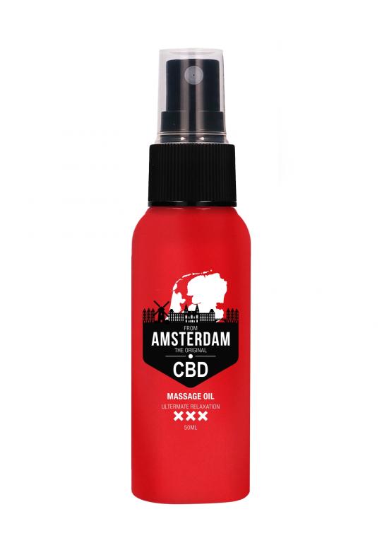 

Стимулирующее массажное масло Shots Media BV, CBD from Amsterdam Massage Oil, 50 мл