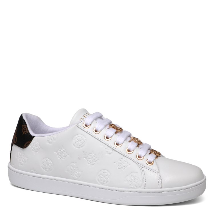 

Кеды женские Guess FLJROSELE12 белые 36 EU, Белый, FLJROSELE12