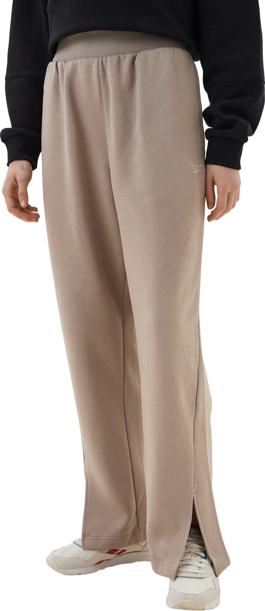 

Спортивные брюки женские Reebok CL WDE FLEECE PANT бежевые XS, Бежевый, CL WDE FLEECE PANT