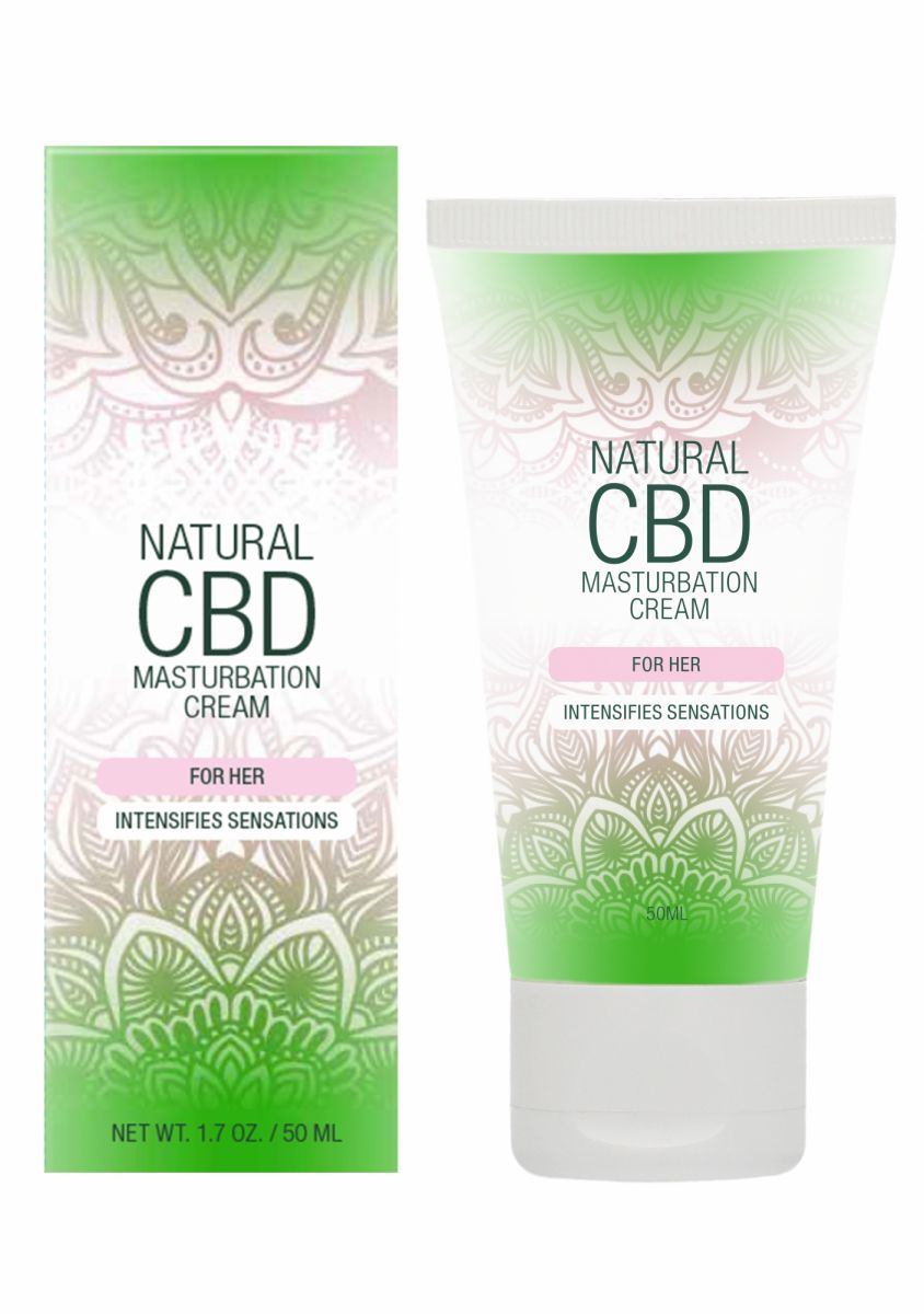 Крем для мастурбации для женщин Shots Media, Natural CBD Masturbation Cream For Her, 50 мл