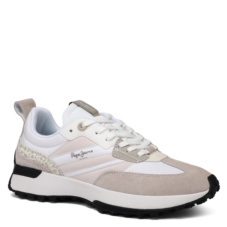 

Кроссовки женские Pepe Jeans London PLS60005 бежевые 41 EU, Бежевый, PLS60005