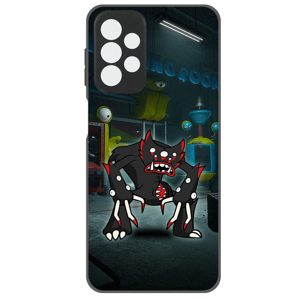 

Чехол-накладка Софт Хаги Ваги - Килли Вилли для Samsung Galaxy A23 (A235), Черный