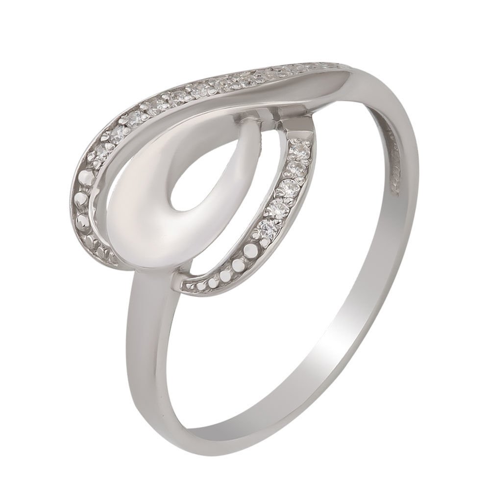 

Кольцо женское из серебра с фианитом 585Gold 701004033, р. 17,5, 701004033