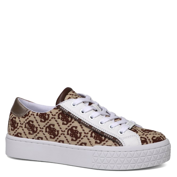 

Кеды женские Guess FLJPR7FAL12 бежевые 38 EU, Бежевый, FLJPR7FAL12