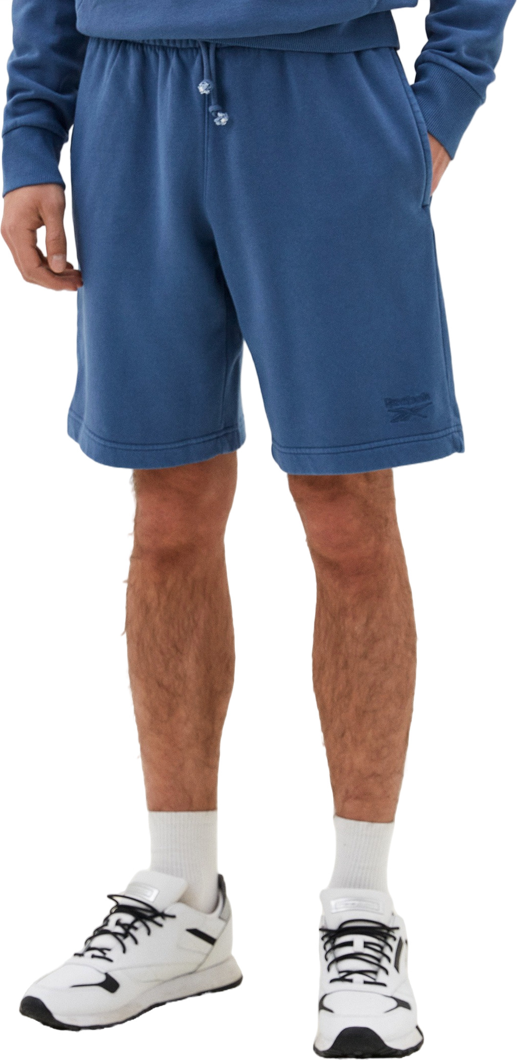 

Трикотажные шорты мужские Reebok RI WASHED SHORT синие XL, Синий, RI WASHED SHORT